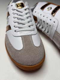 Goodsole 2001 Parallel - White/Gold Leather