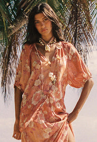 Isola Short Sleeve Blouse - Sunfade Pink
