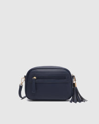 Jacinta Gia Crossbody Bag - Navy. Louenhide
