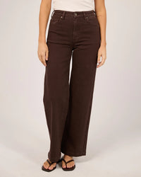 Jacqui Wide Leg - Brown. All About Eve