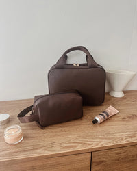 Kenya & Xena Cosmetic Set - Chocolate