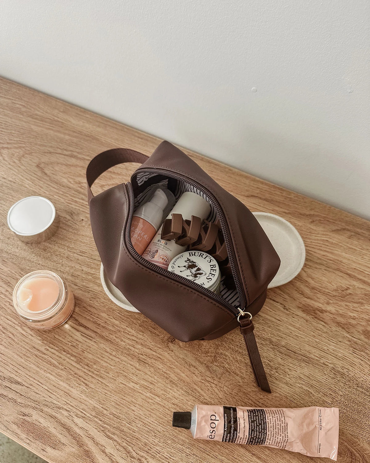 Kenya & Xena Cosmetic Set - Chocolate