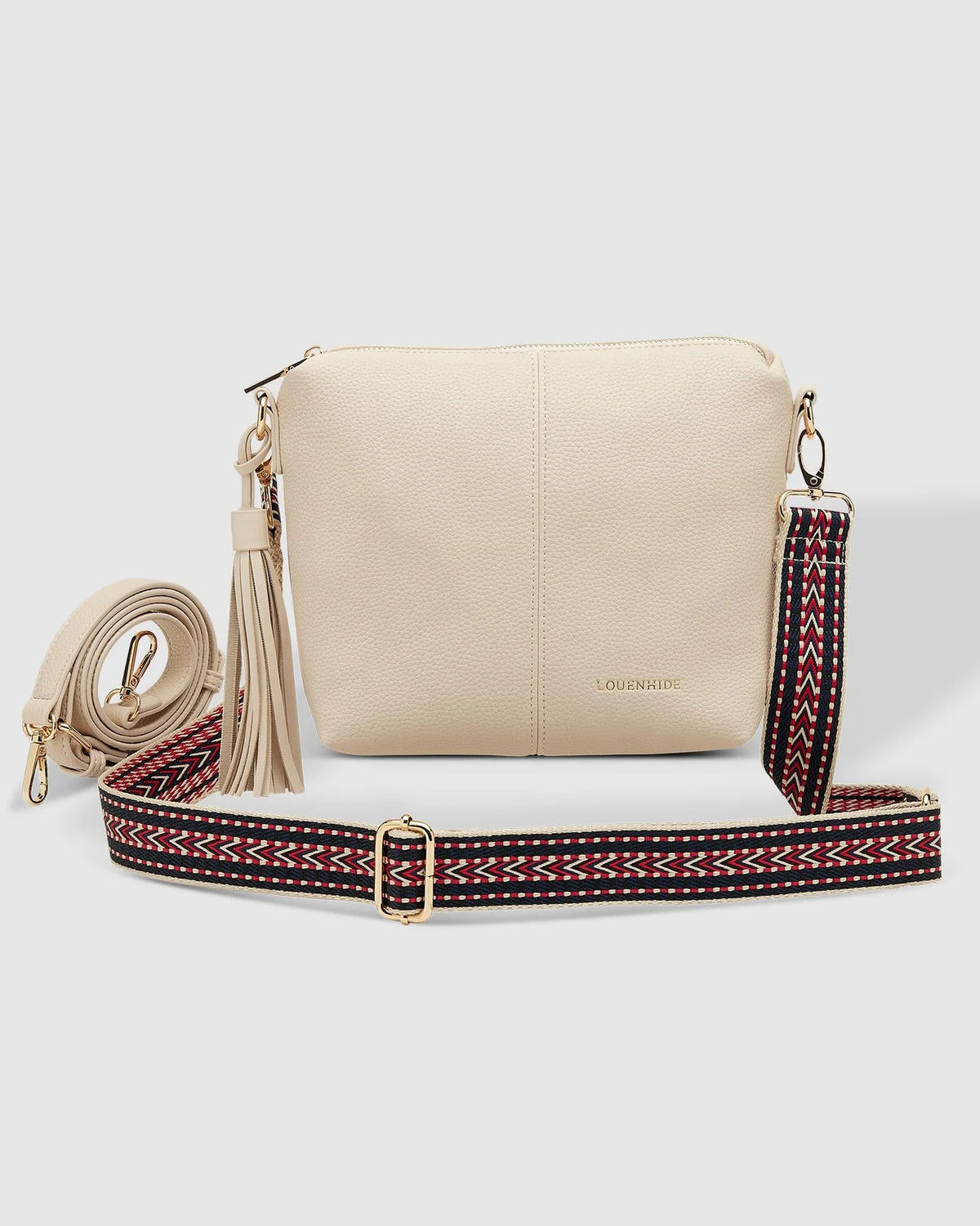 Kasey Crossbody Bag - Linen. Louenhide