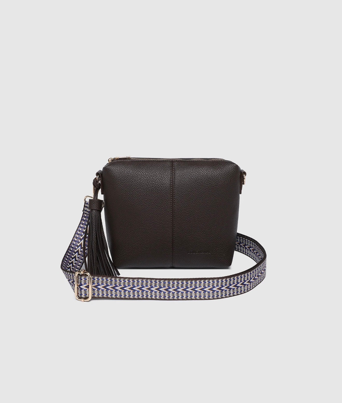 Kasey Crossbody Bag - Chocolate. Louenhide