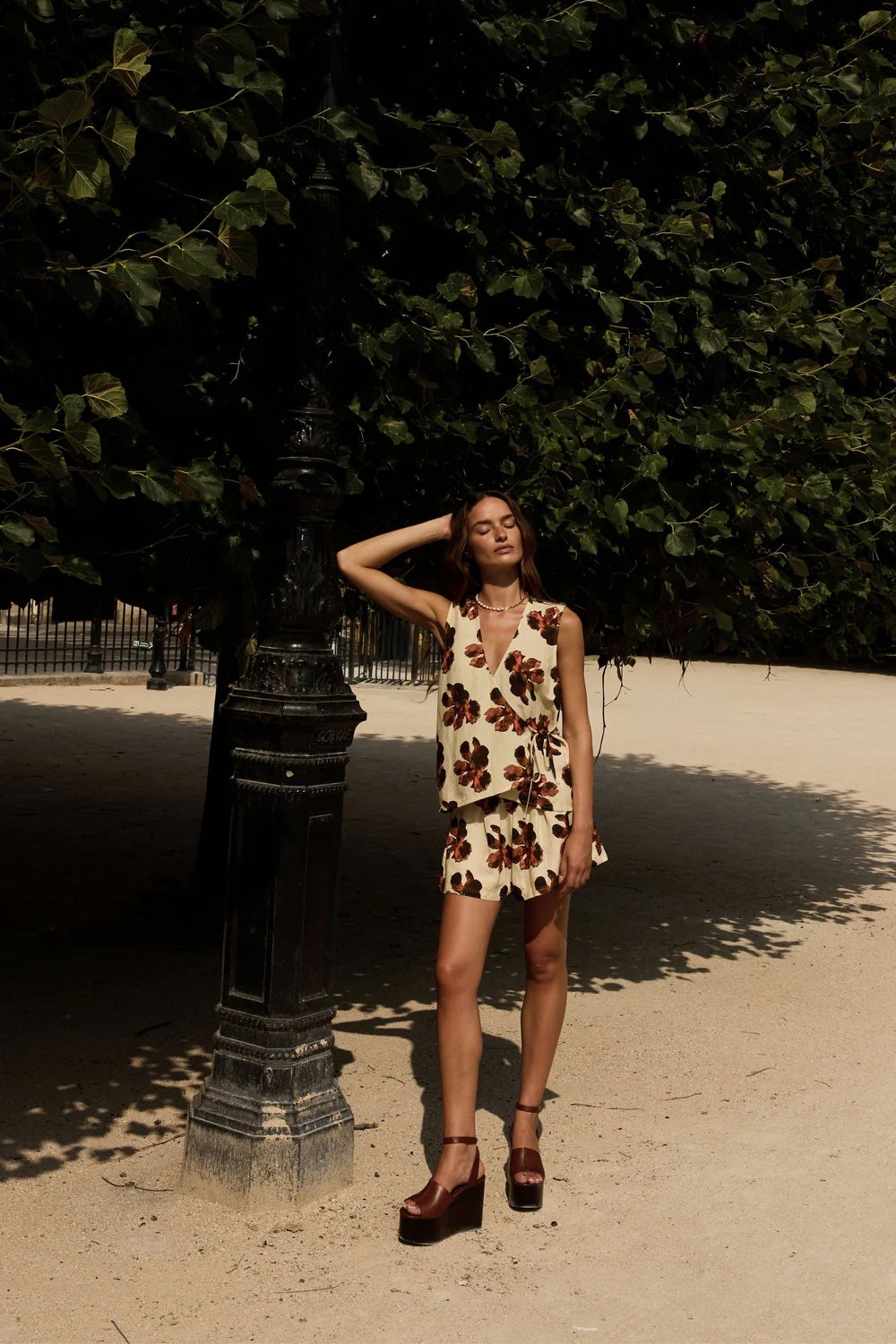 Wrap Vest - Butter Fleur