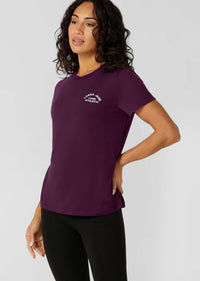 Lotus T-Shirt - Dark Grape