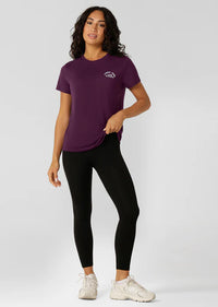 Lotus T-Shirt - Dark Grape