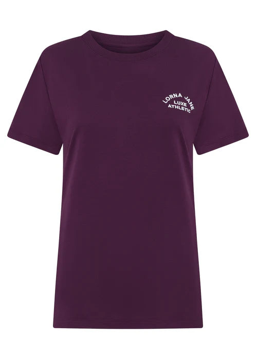 Lotus T-Shirt - Dark Grape