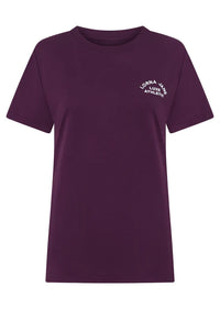 Lotus T-Shirt - Dark Grape