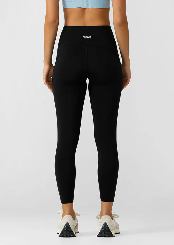 Amy Phone Pocket Ankle Biter Tech Leggings - Recycled Black