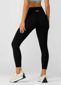 Amy Phone Pocket Ankle Biter Tech Leggings - Recycled Black
