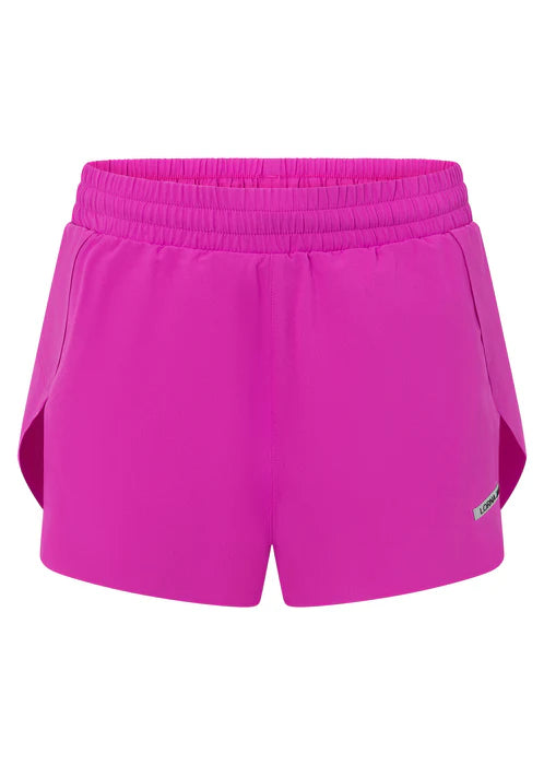 Lightspeed Phone Pocket Run Shorts - Electric Pink