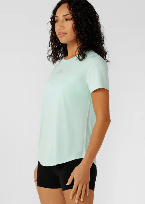 Amy Dynamic Active T-shirt - Mint Cream Marl