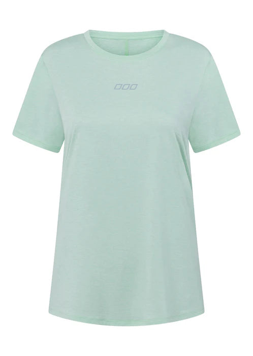 Amy Dynamic Active T-shirt - Mint Cream Marl