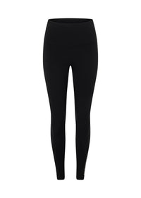 Lotus Phone Pocket Ankle Biter Leggings - Recycled Black