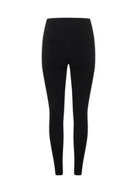 Lotus Phone Pocket Ankle Biter Leggings - Recycled Black