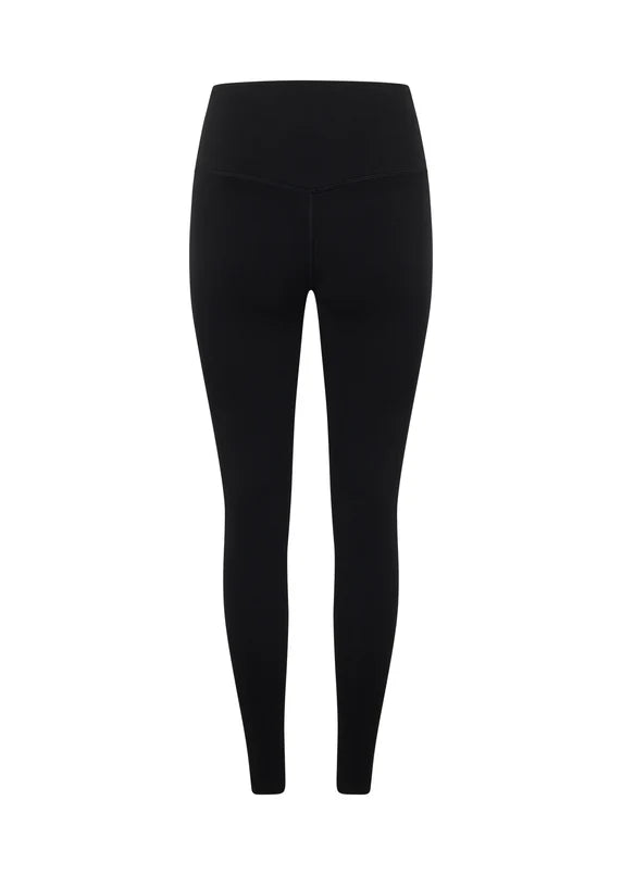 Lotus Phone Pocket Ankle Biter Leggings - Recycled Black
