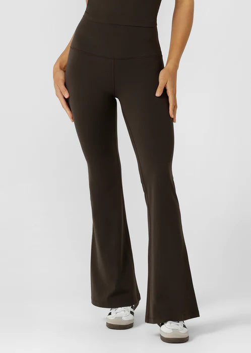 Liberty Flared Leggings - Volcano