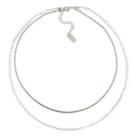 Louie Silver Necklace