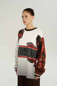 LS Racer Tee - Chocolate Choux