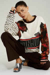 LS Racer Tee - Chocolate Choux