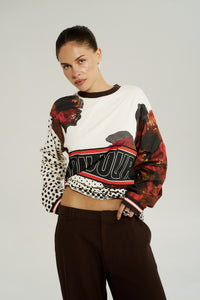LS Racer Tee - Chocolate Choux