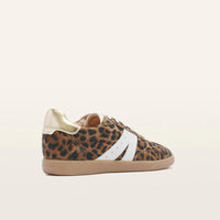 Levi Leopard Print Suede