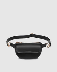 Lola Belt Bag - Black. Louenhide