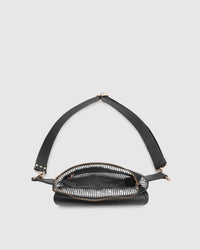 Lola Belt Bag - Black. Louenhide