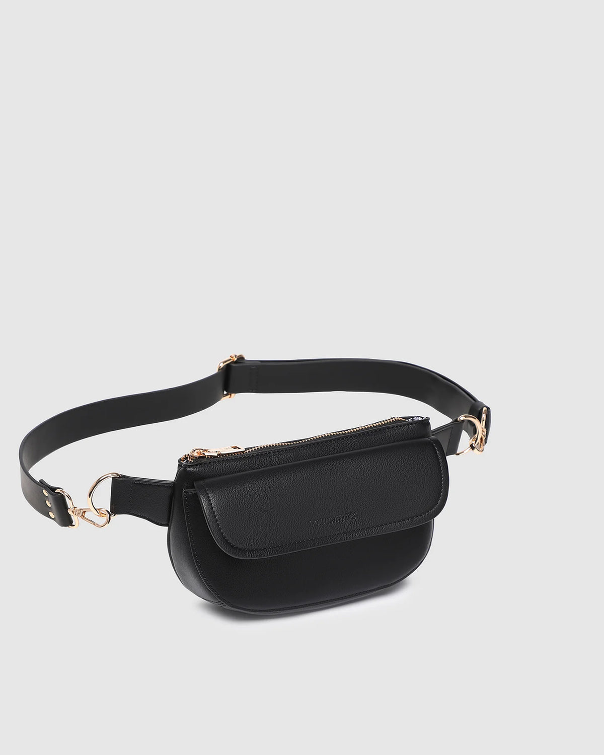 Lola Belt Bag - Black. Louenhide