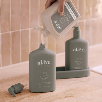 Lotion Refill - Willow Gum & Lemon Myrtle. Al.ive Body