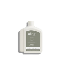 Lotion Refill - Willow Gum & Lemon Myrtle. Al.ive Body