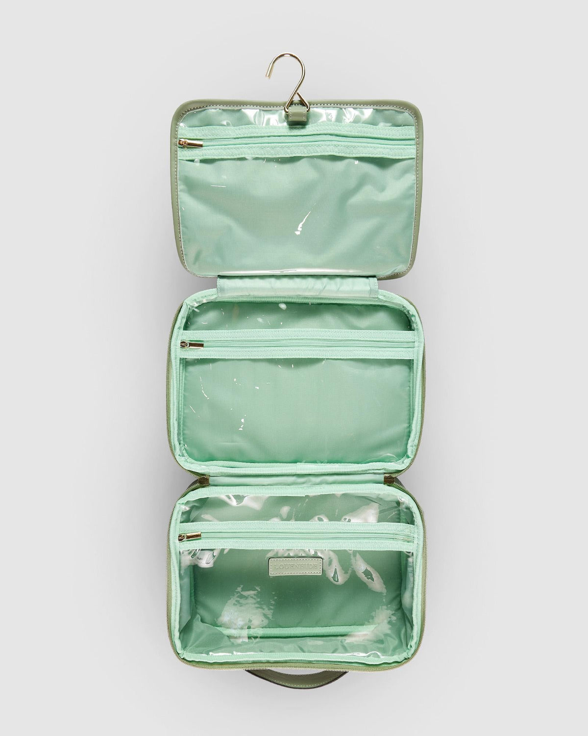 Maggie Cosmetic Case - Sage Green