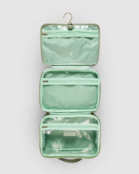 Maggie Cosmetic Case - Sage Green