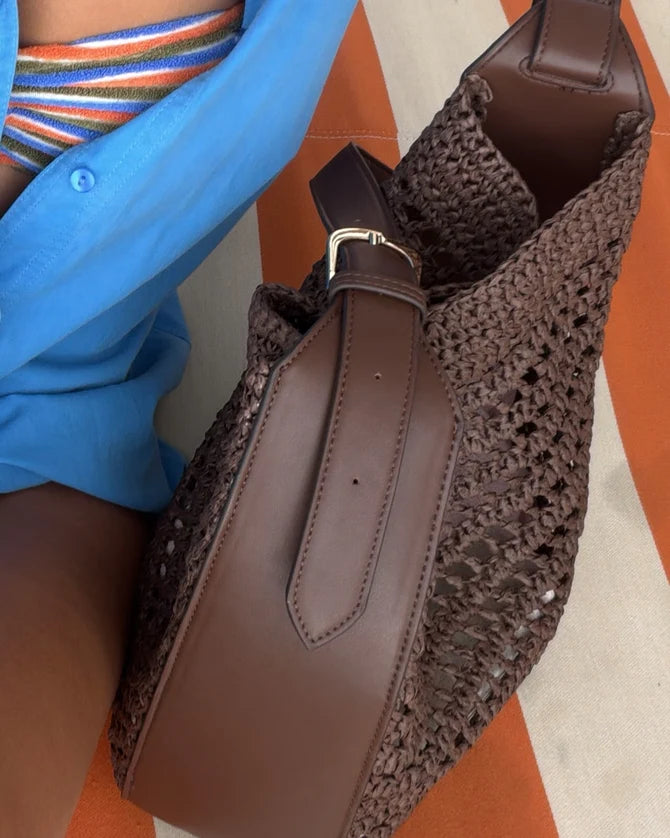 Louisa Shoulder Bag - Chocolate