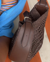 Louisa Shoulder Bag - Chocolate