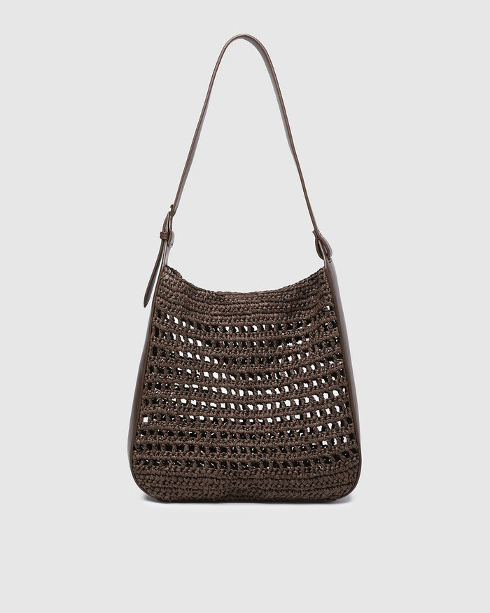 Louisa Shoulder Bag - Chocolate