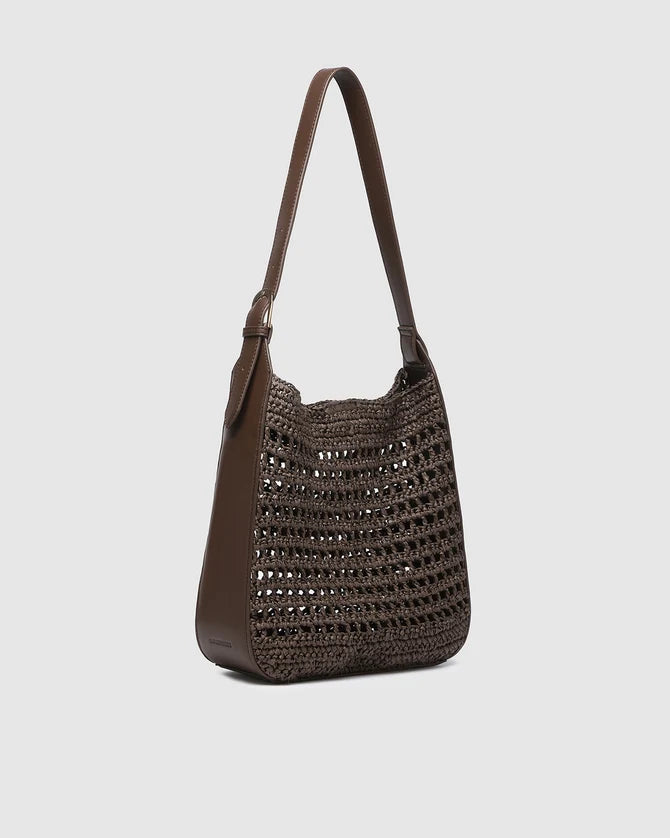 Louisa Shoulder Bag - Chocolate
