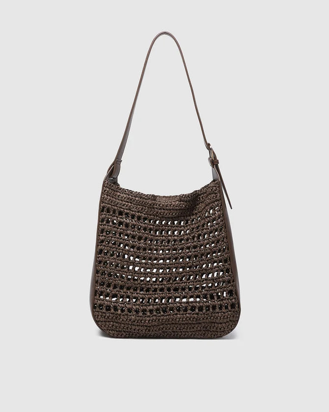 Louisa Shoulder Bag - Chocolate