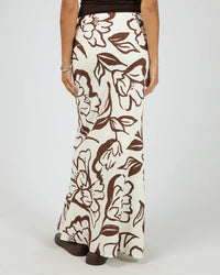 Lucia Maxi Skirt - Vintage White