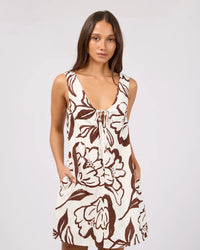 Lucia Mini Dress - Vintage White