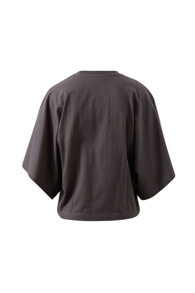 Lucy Relaxed Sleeve Tee - Phantom. Ceres Life