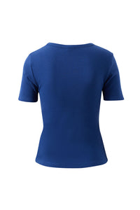 Luella Rib Tee - Prussian Blue. Ceres Life