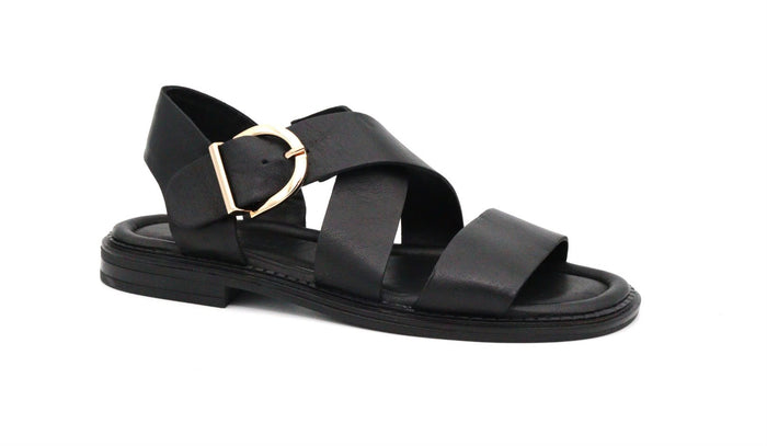 Luna Sole Beau - Black Leather
