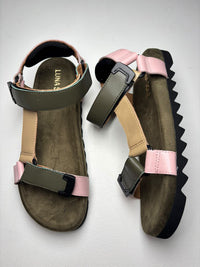 Luna Sole River - Olive Multi Leather