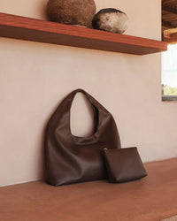Monaco Everyday Pouch Set - Chocolate