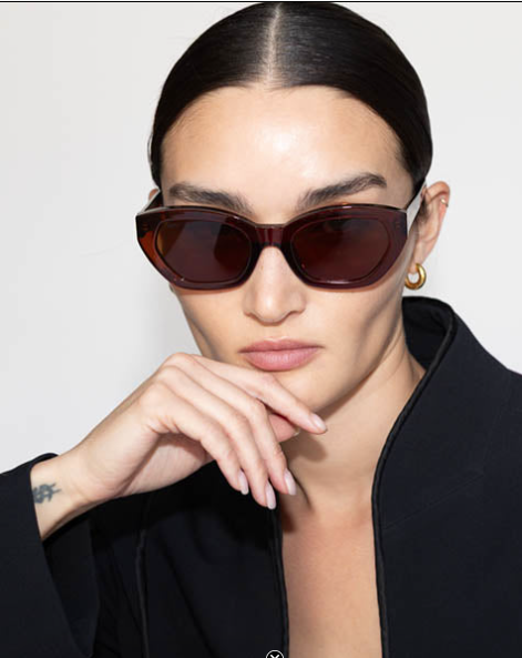 Martine - Chocolate. Reality Eyewear