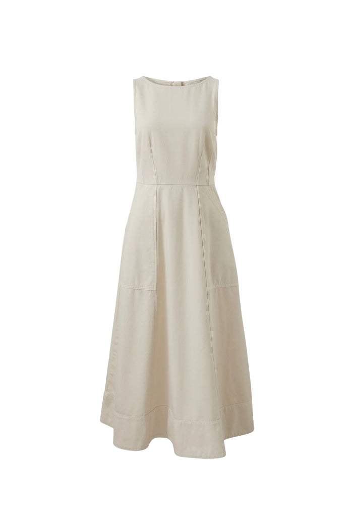 Maya Midi Dress - Putty