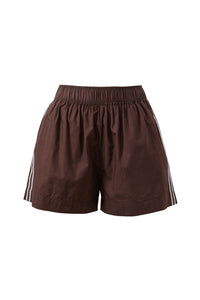 Mila Short - Chocolate Side Stripe. Ceres Life