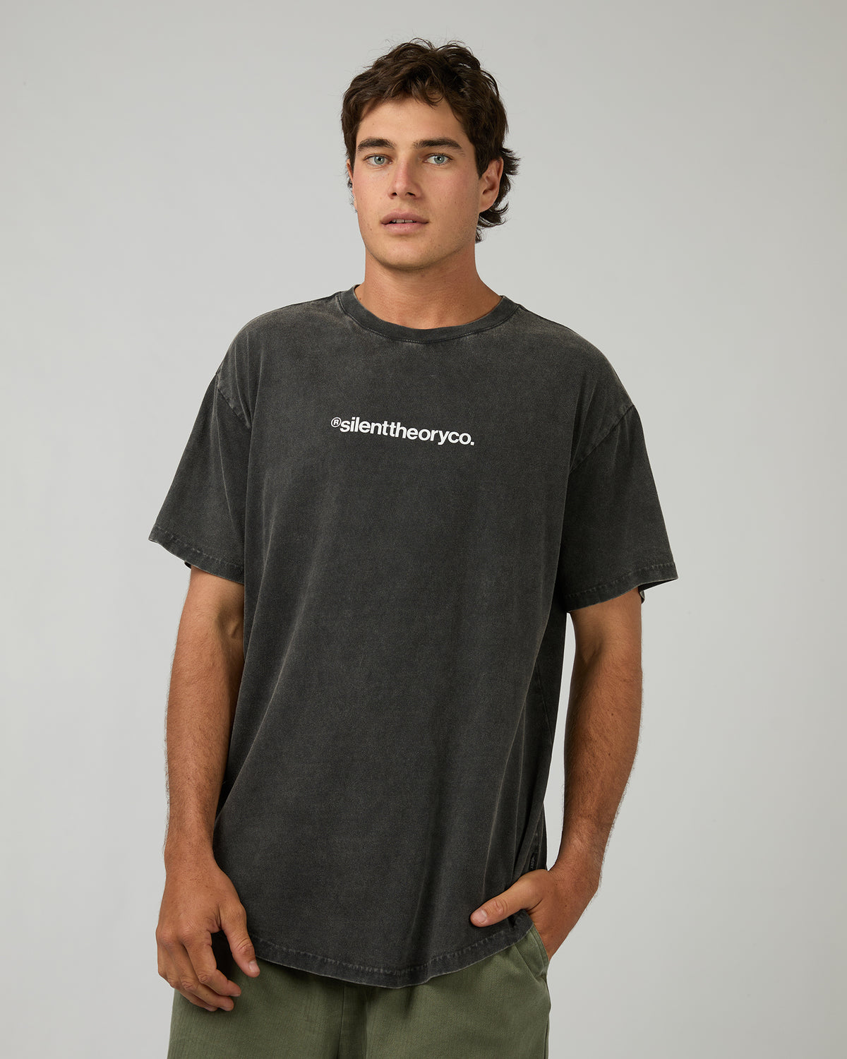 Milestone Tee - Washed Black